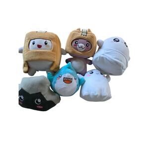 Lot of 7 Lanky Box Plushies